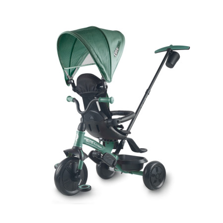 MILLY MALLY Qplay Rowerek trójkołowy Elite Platinum Green