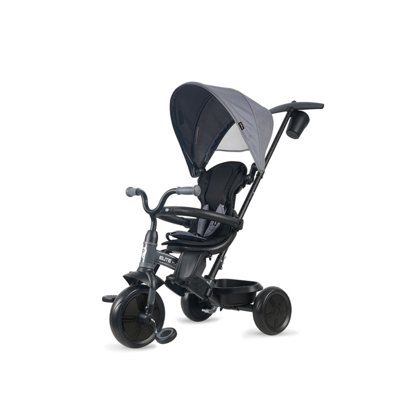 MILLY MALLY Qplay Rowerek trójkołowy Elite Platinum Grey