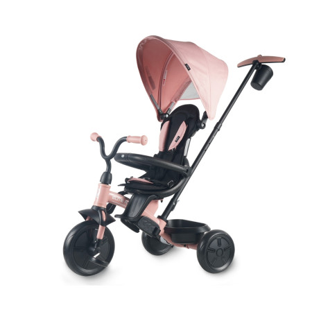 MILLY MALLY Qplay Rowerek trójkołowy Elite Platinum Pink