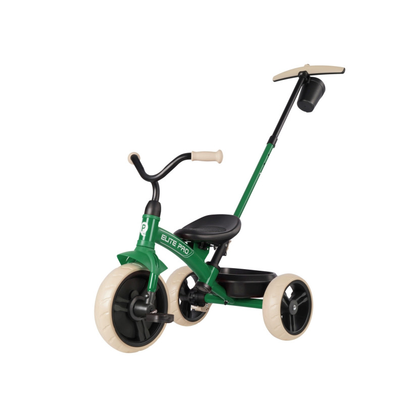 MILLY MALLY Qplay Rowerek trójkołowy Elite Pro Green
