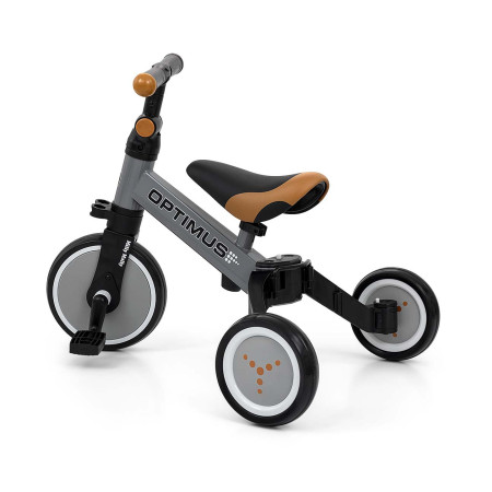 MILLY MALLY Rowerek 3w1 OPTIMUS grey