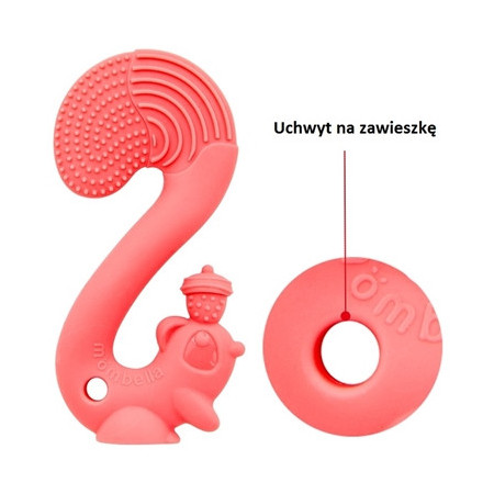 Mombella 8061 Gryzak Zabawka Squirrel Green