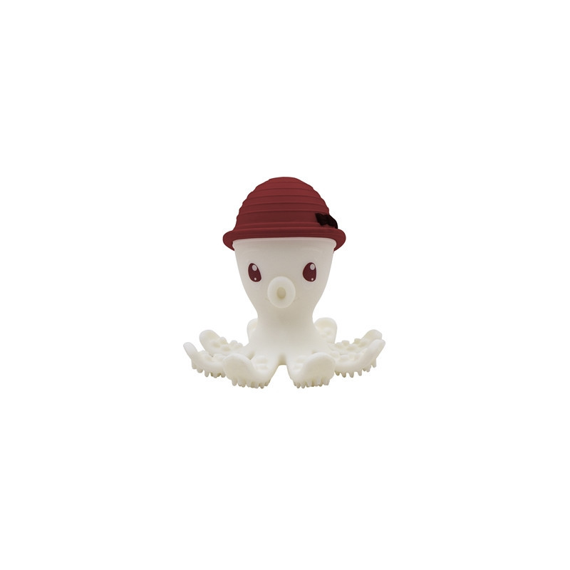 Mombella 8121 Gryzak zabawka Ośmiornica Chimney Red