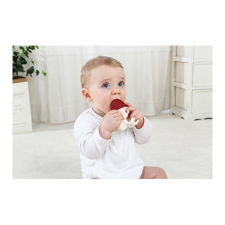 Mombella 8121 Gryzak zabawka Ośmiornica Chimney Red