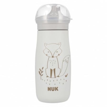 NUK 225324 Kubek Mini ze stali nierdzewnej 300ml LIS