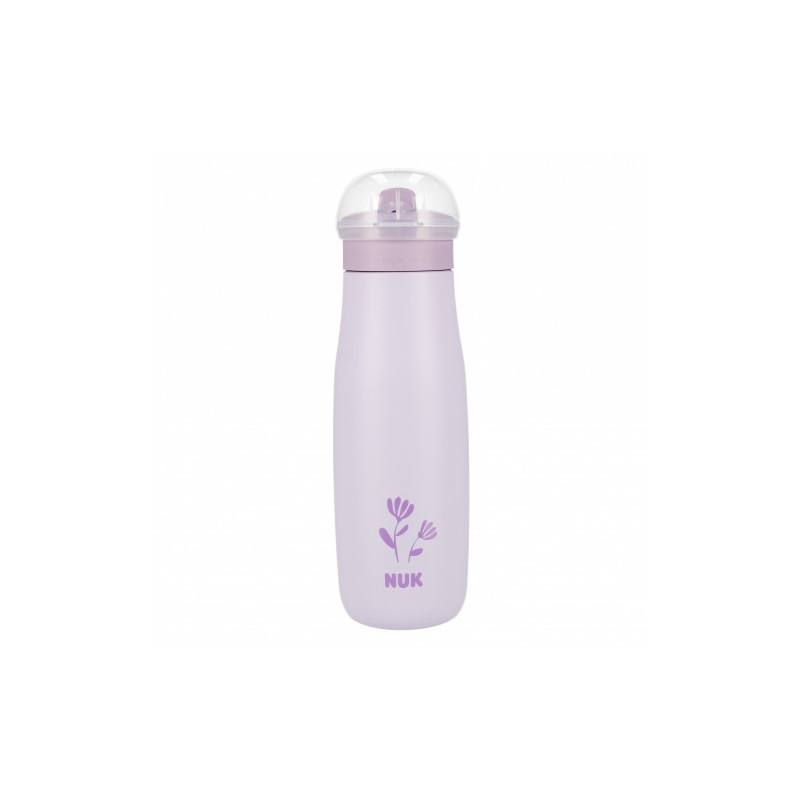 NUK 225329 Kubek ze stali nierdzewnej 500ml Mini +12m kwiat