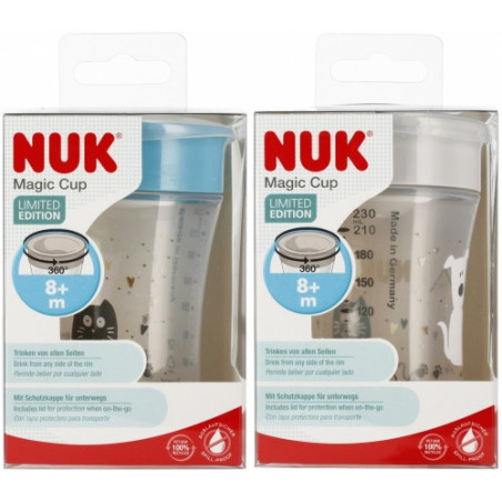 NUK 255684 Kubek 230 ml MAGIC 8m+