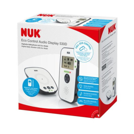 NUK 256439 Niania elektroniczna ECO CONTROL AUDIO DISPLAY 530D