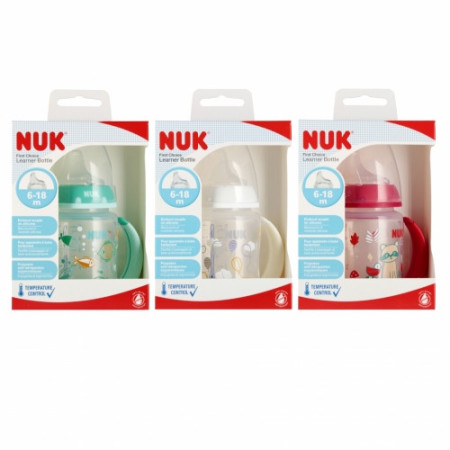 NUK 743926 Butelka FC z uchwytami 150 ml