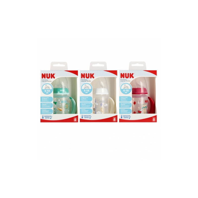 NUK 743926 Butelka FC z uchwytami 150 ml