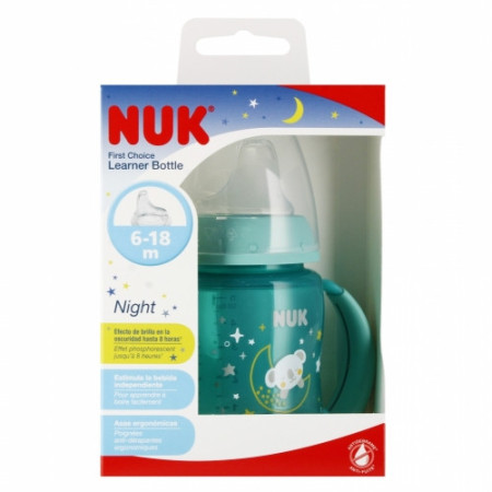 NUK 743998 Butelka FC 150 ml z uchwytami 6-18 m
