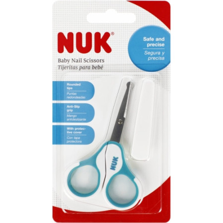NUK 750430 Nożyczki dla niemowląt niebieskie 528569