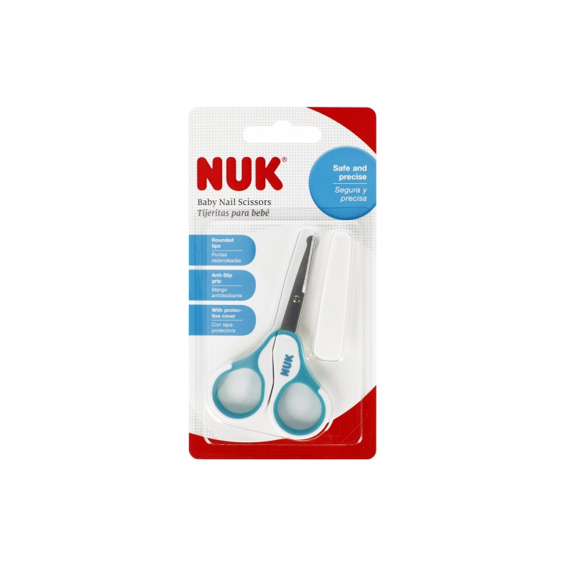 NUK 750430 Nożyczki dla niemowląt niebieskie 528569
