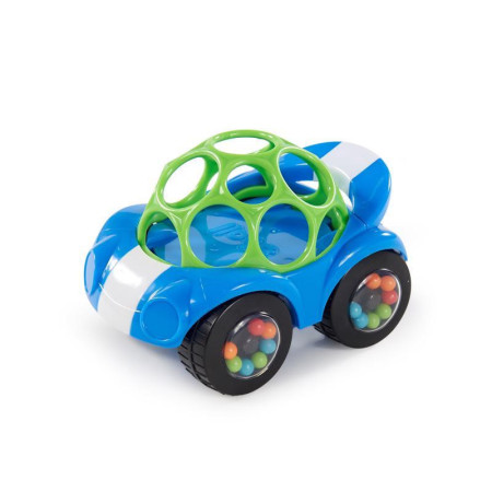 OBALL 81510-6B Zabawka pojazd z grzechotką Rattle&Roll niebieski 3m+