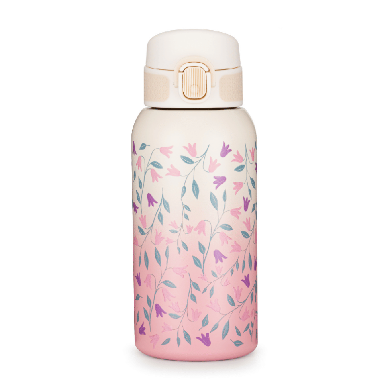 PETITE&MARS 151382 Butelka termiczna ze stali nierdzewnej z ustnikiem 500ml różowy