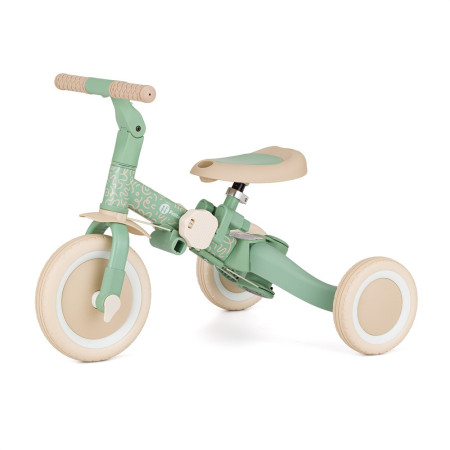PETITE&MARS 613480 Wielofunkcyjny rowerek trójkołowy 5w1 Turbo green twist