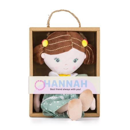 PETITE&MARS 623749 Pluszowa laleczka Hannah 0+ 35 cm