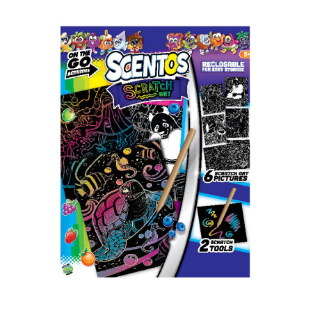SCIENTOS ST 10533 Pachnący zestaw - kreatywna teczka display 12 szt.