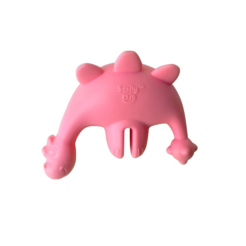 SMILY MIA Zestaw słomek Dinozaur pink