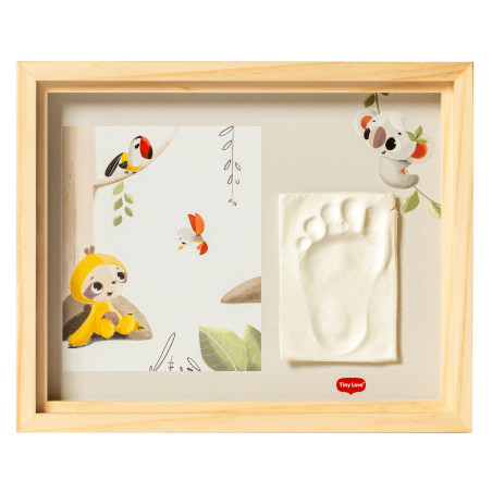 TINY LOVE CREATIONS TLC1660700 Ramka na zdjęcie i odcisk drewniana