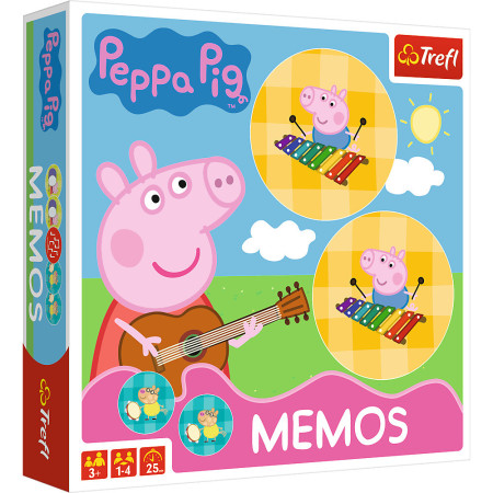 TREFL 01893 Gra Memos Peppa*