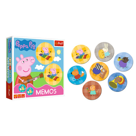 TREFL 01893 Gra Memos Peppa*