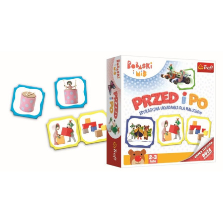 TREFL 02062 Gra Przed i po Bobaski i Miś