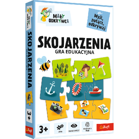 TREFL 02808 Gra Skojarzenia / Mały Odkrywca