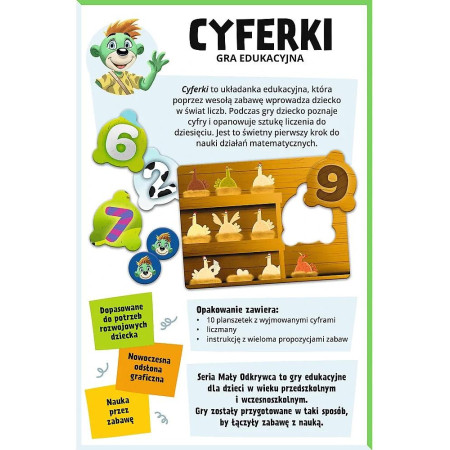 TREFL 02810 Gra Cyferki / Mały Odkrywca