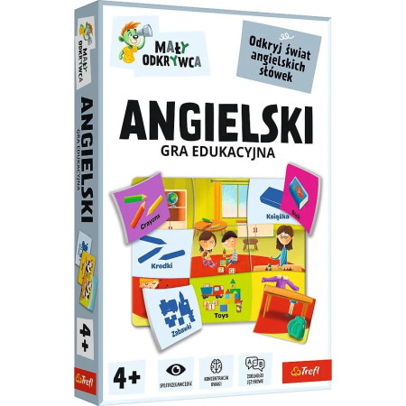 TREFL 02812 Gra Angielski / Mały Odkrywca