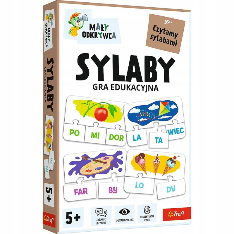 TREFL 02813 Gra Sylaby / Mały Odkrywca