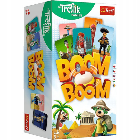 TREFL 02822 Gra Boom Boom / Rodzina Treflików