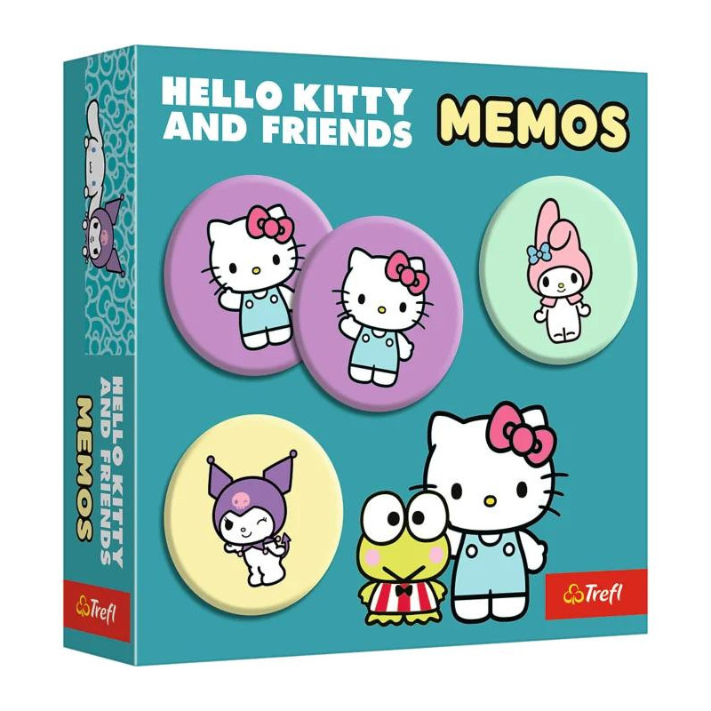 TREFL 02898 Gra MEMOS Hello Kitty