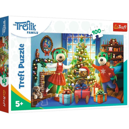TREFL 16459 Puzzle 100 Zimowe Trefliki