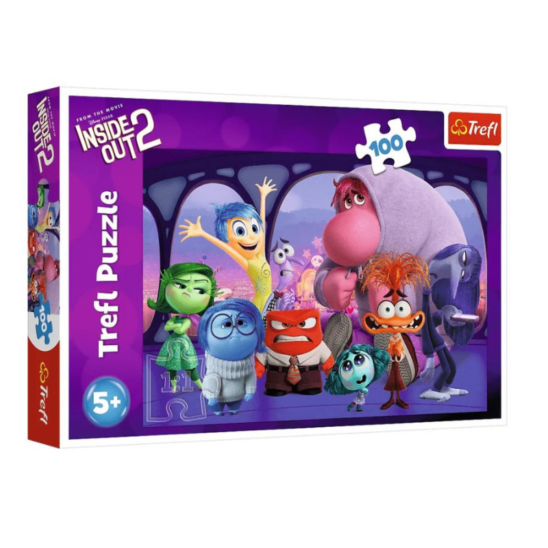 TREFL 16477 Puzzle 100 W głowie się nie mieści