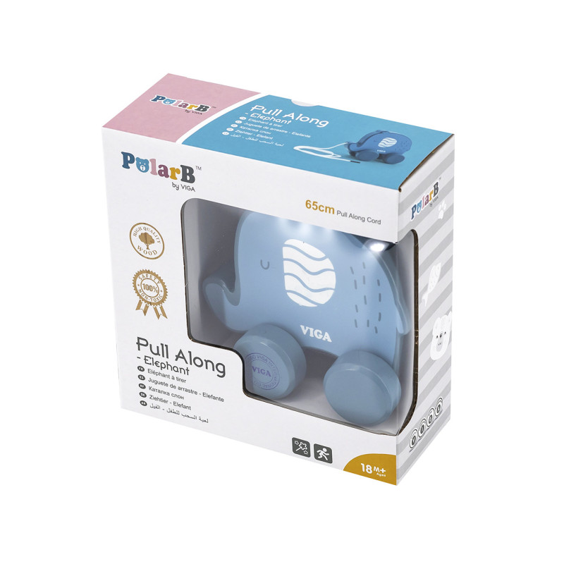 Viga 44004 PolarB Słonik Stefan do ciagnięcia