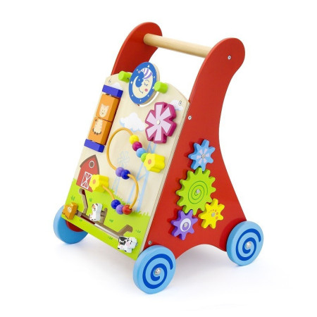 Viga 50950 Edukacyjny chodzik dla dzieci red