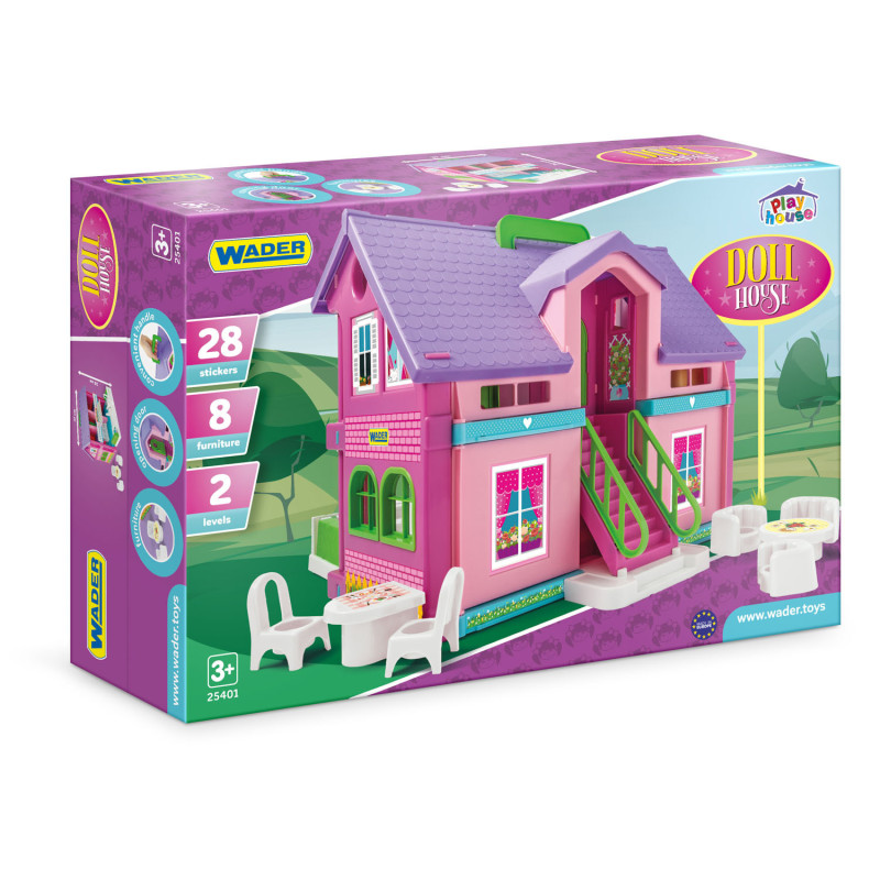 WADER 25401 Play House Domek dla lalek