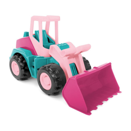 WADER 35334 Tech Truck Ładowarka różowa
