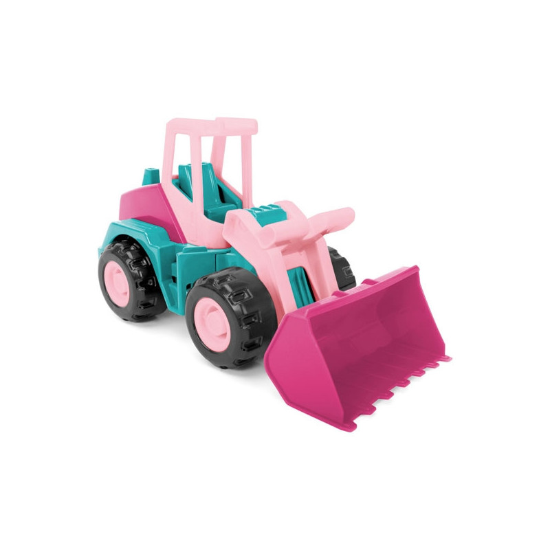 WADER 35334 Tech Truck Ładowarka różowa