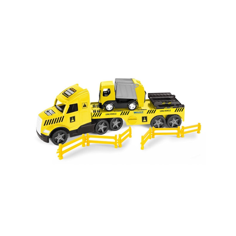 WADER 36441 Magic Truck Technik laweta ze śmieciarką