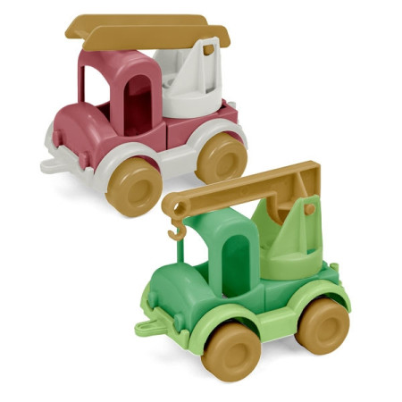 WADER 43100 RePlay Kid cars straż pożarna i dźwig zestaw