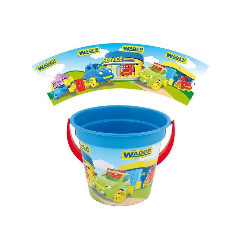 WADER 75037 Happy Summer - Kpl. do piasku z IML 8 el. - 2 rodzaje