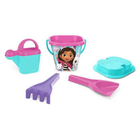 WADER 82141 Komplet do piasku Gabby's Dollhouse 5 el.