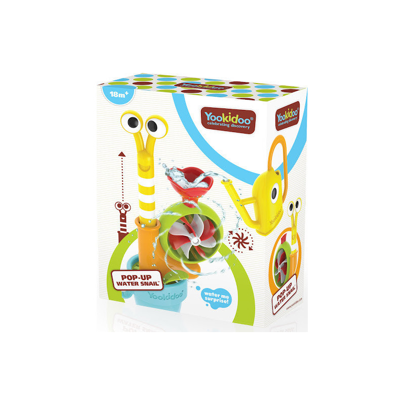YOOKIDOO YO40319 Wyskakujący ślimak z konewką