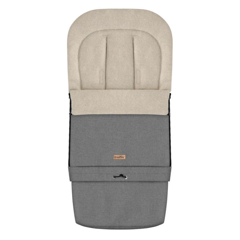 ZAFFIRO Regulowany śpiwór SleepGrow Scandi 0-36m light grey